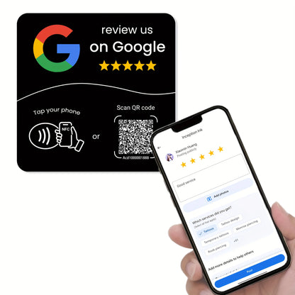 Karta NFC do opinii Google