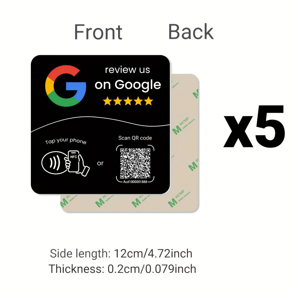 Karta NFC do opinii Google