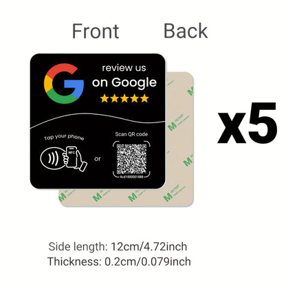Karta NFC do opinii Google
