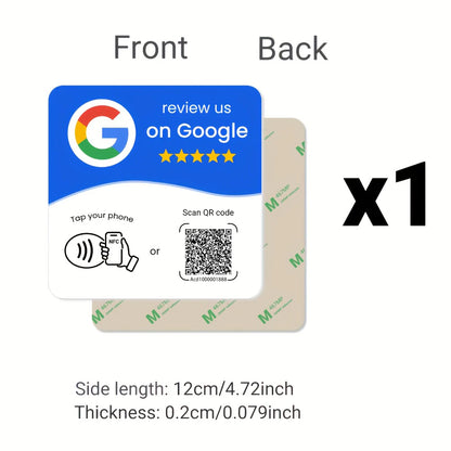 Karta NFC do opinii Google