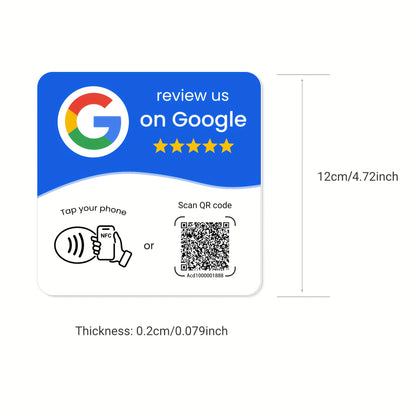 Karta NFC do opinii Google